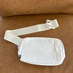 White Fanny Pack